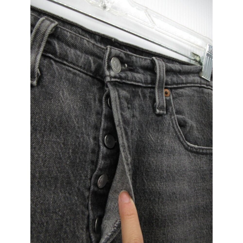 Levis 501 Jeans 28X30 Original Red Tab Button Fly Denim Slim Pants * - Picture 2 of 13